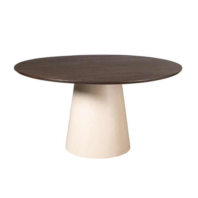 Eettafel Madison Bruin 130 cm 130x130x76 cm-Eettafels-Starfurn