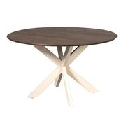 Eettafel Madison Bruin 150 cm Poot Zand 150x150x76 cm-Eettafels-Starfurn