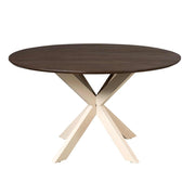 Eettafel Madison Bruin 150 cm Poot Zand 150x150x76 cm-Eettafels-Starfurn
