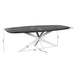 Eettafel Madison Bruin - 200 cm - Deens Ovaal - Poot Zwart-Eettafels-Starfurn