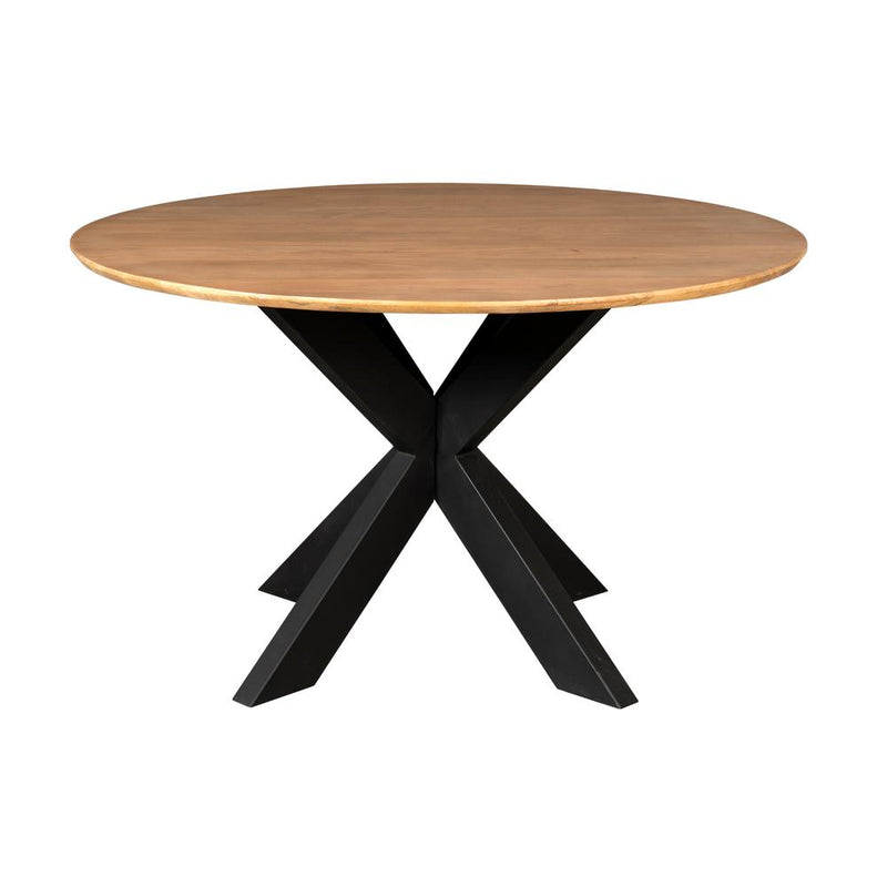 Eettafel Madison Naturel 130 cm 130x130x76 cm-Eettafels-Starfurn