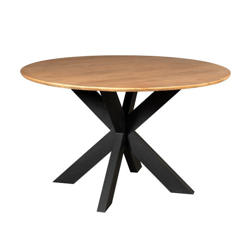 Eettafel Madison Naturel 130 cm 130x130x76 cm-Eettafels-Starfurn