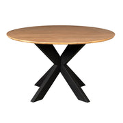 Eettafel Madison Naturel 150 cm 150x150x76 cm-Eettafels-Starfurn