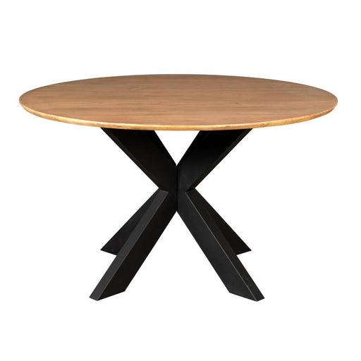 Eettafel Madison Naturel 150 cm 150x150x76 cm-Eettafels-Starfurn