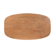 Eettafel Madison Naturel 160 cm Deens ovaal 160x90x76 cm-Eettafels-Starfurn
