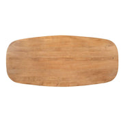 Eettafel Madison Naturel 200 cm Deens ovaal 200x100x76 cm-Eettafels-Starfurn