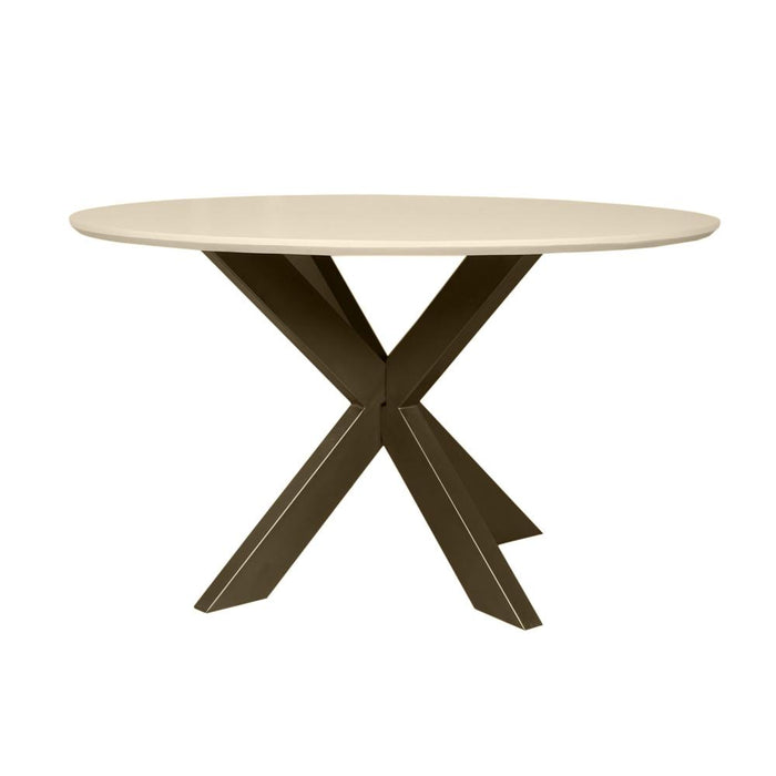 Eettafel Madison Zand - 130 cm-Eettafels-Starfurn