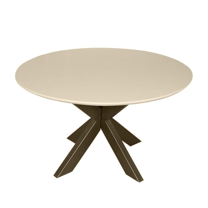 Eettafel Madison Zand - 130 cm-Eettafels-Starfurn