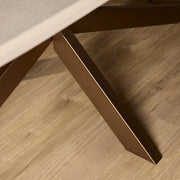 Eettafel Madison Zand 160 cm Deens Ovaal 160x90x76 cm-Eettafels-Starfurn