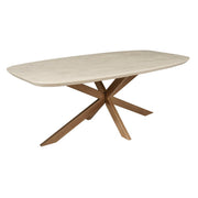 Eettafel Madison Zand 160 cm Deens Ovaal 160x90x76 cm-Eettafels-Starfurn