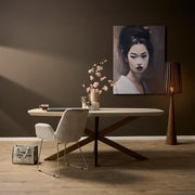 Eettafel Madison Zand 200 cm Deens Ovaal 200x100x76 cm-Eettafels-Starfurn