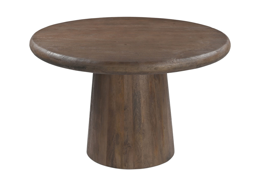 Eettafel Maduro Mangohout Bruin 130cm