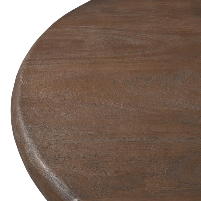 Eettafel Maduro Mangohout Bruin 130cm