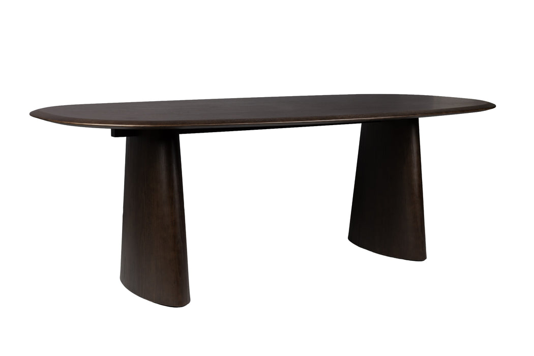 Eettafel Mandy MDF Bruin 110 cm – productaanzicht