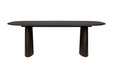 Eettafel Mandy MDF Bruin 110 cm – hoofdfoto