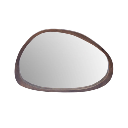 Eettafel Mangohout Bruin 120 cm - Mangohouthout / gecoat staal - 30972-Eettafels-Brix