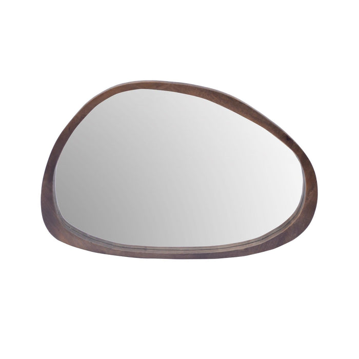 Eettafel Mangohout Bruin 120 cm - Mangohouthout / gecoat staal - 30972-Eettafels-Brix