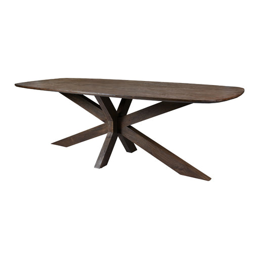Eettafel Mangohout Bruin 210x100 cm-Eettafels-Livingfurn
