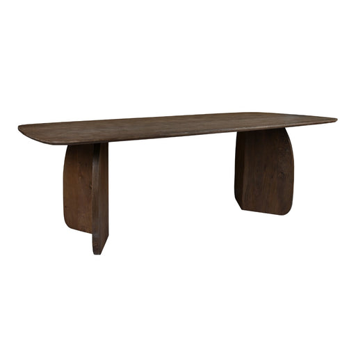 Eettafel Mangohout Bruin 220x105 cm-Eettafels-Livingfurn