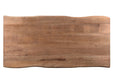 Eettafel Mangohout Naturel hout 180x90 cm - 11569-Eettafels-Brix