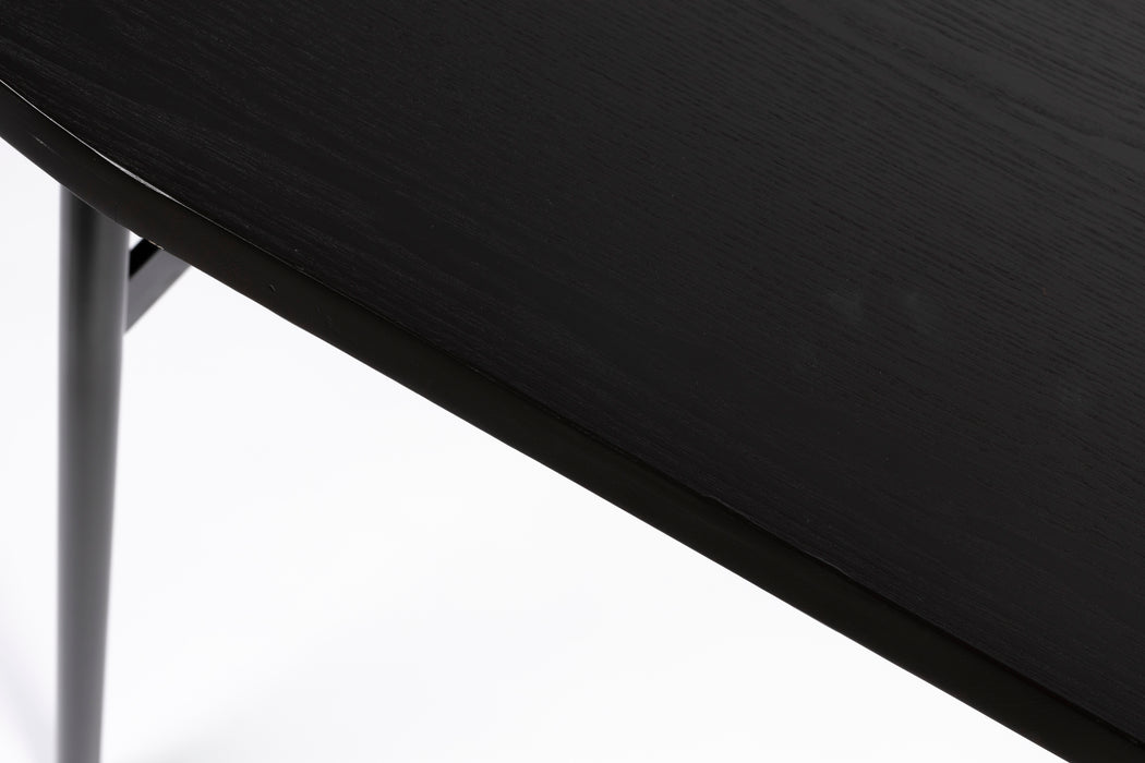 Eettafel Marcio MDF Zwart 180x80 cm-Eettafels-Creating Home