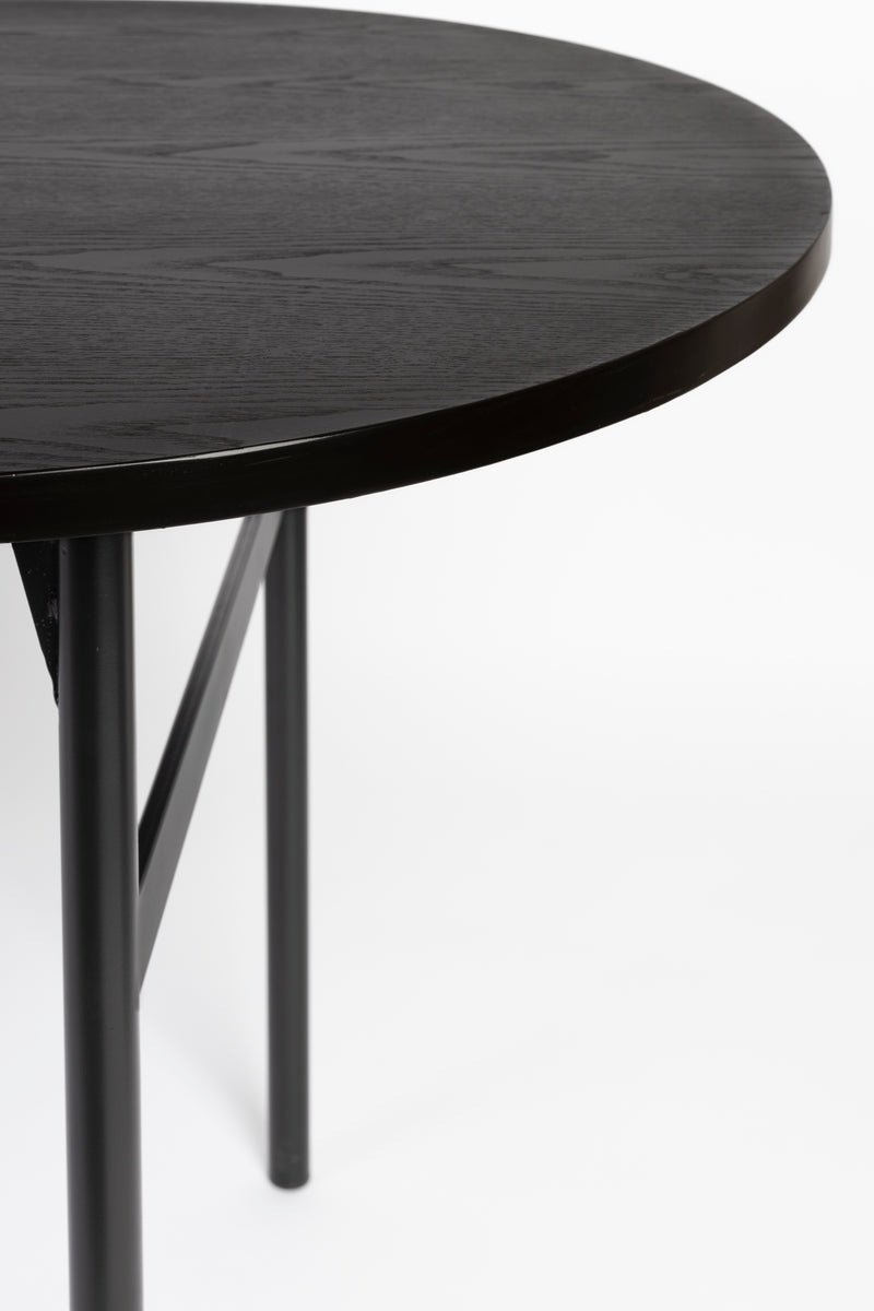Eettafel Marcio MDF Zwart 180x80 cm-Eettafels-Creating Home
