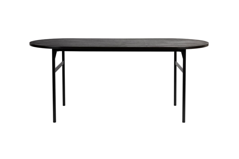 Eettafel Marcio MDF Zwart 180x80 cm-Eettafels-Creating Home