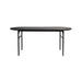 Eettafel Marcio MDF Zwart 180x80 cm-Eettafels-Creating Home