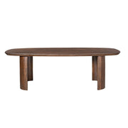 Eettafel Maré Bruin 200 cm 200x100x76 cm-Eettafels-Starfurn
