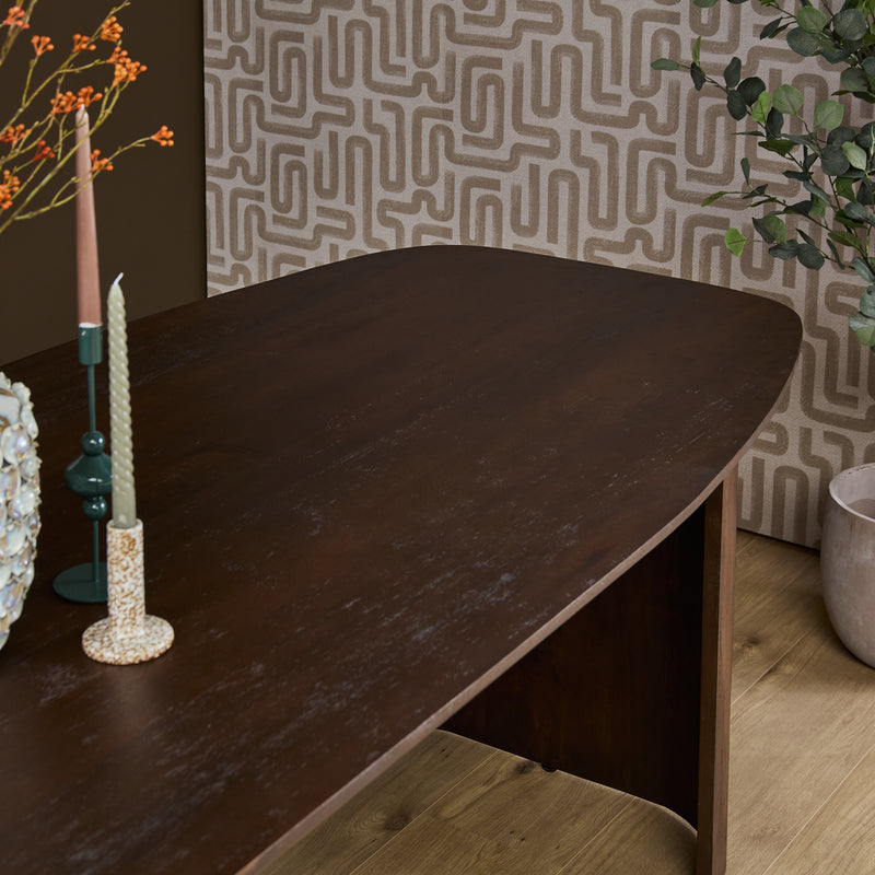 Eettafel Maré Bruin 300 cm 300x100x76 cm-Eettafels-Starfurn