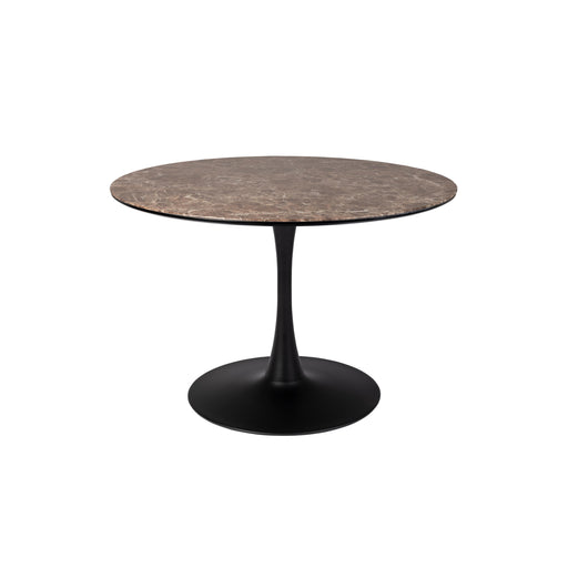 Eettafel Maru MDF Bruin Ø110x75 cm-Eettafels-Creating Home