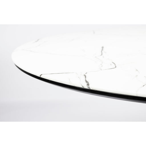Eettafel Maru MDF Wit Ø110x75 cm-Eettafels-Creating Home