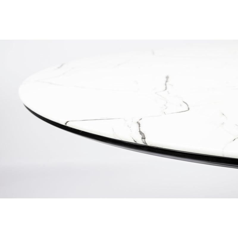 Eettafel Maru MDF Wit Ø110x75 cm-Eettafels-Creating Home
