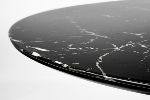 Eettafel Maru MDF Zwart Ø110x75 cm-Eettafels-Creating Home