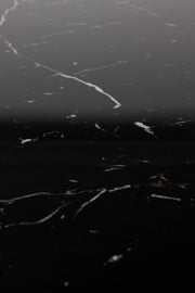 Eettafel Maru MDF Zwart Ø110x75 cm-Eettafels-Creating Home