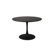 Eettafel Maru MDF Zwart Ø110x75 cm-Eettafels-Creating Home