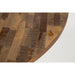 Eettafel Mo 110 Teak Hout Naturel Ø110x76 cm-Eettafels-Creating Home