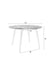Eettafel Mo 110 Teak Hout Naturel Ø110x76 cm-Eettafels-Creating Home
