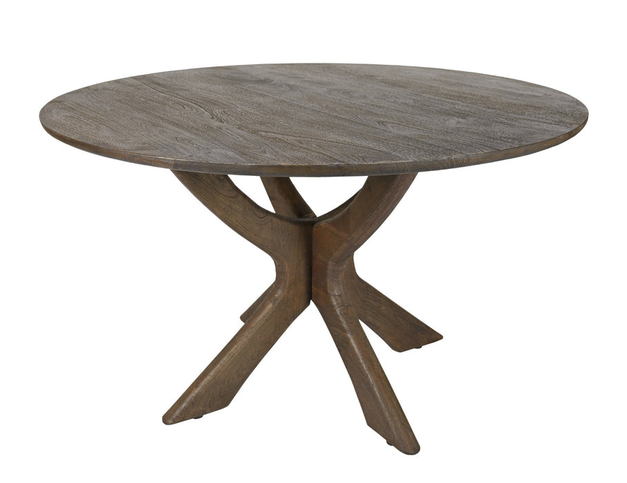 Eettafel Montreaux Mangohout Bruin 130cm