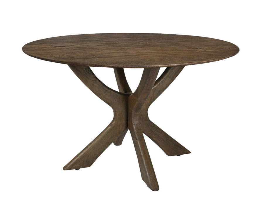 Eettafel Montreaux Mangohout Bruin 130cm