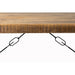 Eettafel Nairobi Mangohout Naturel hout 140x80 cm-Eettafels-Livingfurn