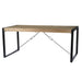 Eettafel Nairobi Mangohout Naturel hout 160x90 cm-Eettafels-Livingfurn