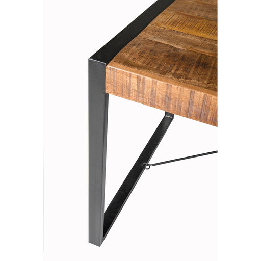 Eettafel Nairobi Mangohout Naturel hout 200x100 cm 12403-Eettafels-Livingfurn