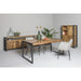 Eettafel Nairobi Mangohout Naturel hout 220x100 cm 12449-Eettafels-Livingfurn