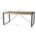 Eettafel Nairobi Mangohout Naturel hout 220x100 cm-Eettafels-Livingfurn