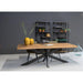 Eettafel Nairobi Mangohout Naturel hout 220x100 cm-Eettafels-Livingfurn