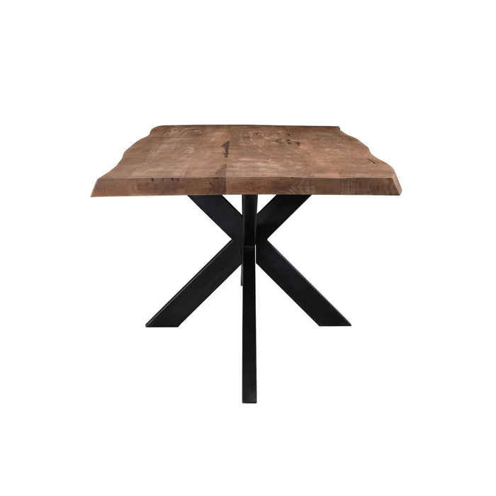 Eettafel Nairobi Mangohout Naturel hout 240x100 cm-Eettafels-Livingfurn