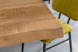 Eettafel Nairobi Mangohout Naturel hout 240x100 cm-Eettafels-Livingfurn