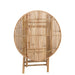 Eettafel Naturel Bamboe Rond 90 cm 90x90x76 cm-Eettafels-J-Line
