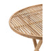 Eettafel Naturel Bamboe Rond 90 cm 90x90x76 cm-Eettafels-J-Line